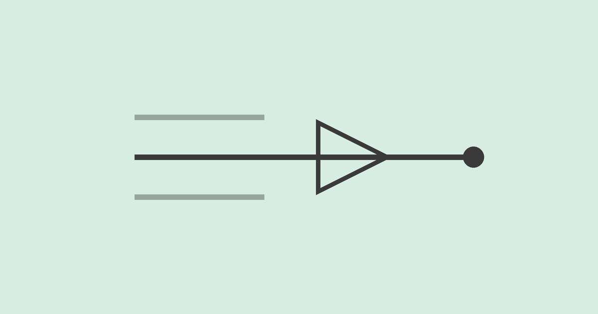 Three parallel streams racing toward a router — one wins and continues